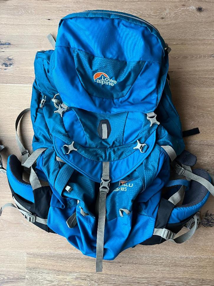 Lowe Alpine Backpack, Sieraden, Tassen en Uiterlijk, Tassen | Rugtassen, Zo goed als nieuw, Overige merken, 40 cm of meer, 60 cm of meer