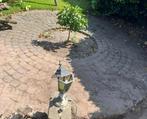 Blauw rondje tegels, Tuin en Terras, Ophalen, Beton, Overige typen