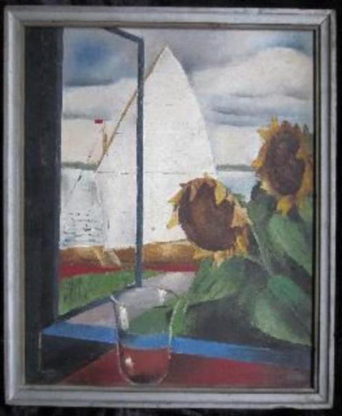 uit 1933===Wim Bosma 1902-1985===NIEUWE ZAKELIJKHEID, Antiek en Kunst, Kunst | Schilderijen | Klassiek, Ophalen of Verzenden