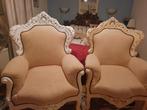Barok Fauteuils - Set van 2, Huis en Inrichting, Fauteuils, Hout, Gebruikt, Barok, 75 tot 100 cm