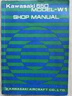 Te Koop aangeboden: Shop Manual Kawasaki 650 W1, Verzenden, Kawasaki