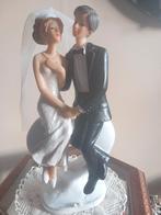 Beeldje van een bruidspaar, Verzamelen, Beelden en Beeldjes, Ophalen of Verzenden, Zo goed als nieuw, Mens