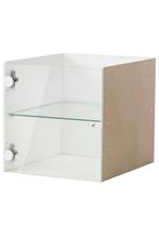 NIEUW! 3x Inzet glas Kallax kast, Ophalen, Minder dan 50 cm, Met deur(en), Nieuw