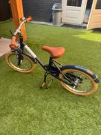 Veloretti Maxi 16 inch kinderfiets donkerblauw, Ophalen, Zo goed als nieuw, 16 tot 20 inch, Zijwieltjes