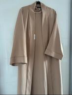 Merrachi essential abaya + dress Almond, Kleding | Dames, Jurken, Ophalen of Verzenden, Zo goed als nieuw, Maat 34 (XS) of kleiner