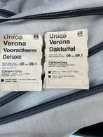 Unico Verona Voorscherm Deluxe Carbon-Grey Maat 08/09.1, Caravans en Kamperen, Voortenten en Luifels, Ophalen, Gebruikt, Unico Ventura