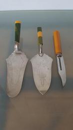 Vintage Taartscheppen & Appelschiller - Bakelieten handvat, Ophalen of Verzenden
