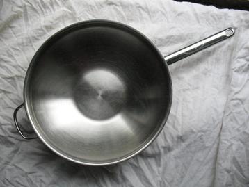 Demeyere rvs wokpan 32cm  beschikbaar voor biedingen