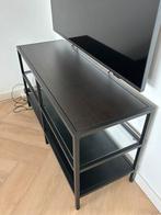 Tafel of tv meubel met glasplaat IKEA, Huis en Inrichting, Tafels | Sidetables, Ophalen, 50 tot 100 cm, Zo goed als nieuw, 25 tot 50 cm