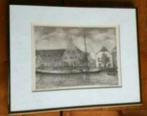 grote mooie ets stadstimmerwerf Leiden Karel Kok 1986 42/200, Antiek en Kunst, Kunst | Etsen en Gravures, Ophalen