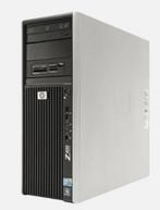HP Z400, Computers en Software, Desktop Pc's, Ophalen, Gebruikt, SSD, Met videokaart