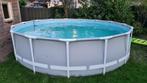 Intex opzetzwembad 457*122, Tuin en Terras, Gebruikt, Rond, 300 cm of meer, Ophalen
