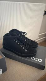 Ecco zwart leren bontgevoerde enkellaarsjes 37, Kleding | Dames, Schoenen, Ophalen of Verzenden, Zo goed als nieuw, Zwart