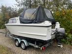 Waterland 600 met 15 pk 4 takt motor., Watersport en Boten, 10 tot 30 pk, Binnenboordmotor, Diesel, Ophalen of Verzenden