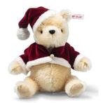 Steiff 356087 Christmas Winnie the Pooh, 17cm., Steiff, Richard-Steiff-Straße 4, Giengen, Stoffen beer, Ophalen of Verzenden