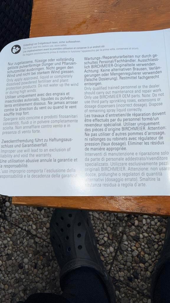 Plant voeding dispenser, Tuin en Terras, Plantenvoeding, Zo goed als nieuw, Ophalen