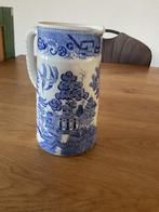 Oude Vaas/Kan met Blauw Decor, Antiek en Kunst, Antiek | Keramiek en Aardewerk, Ophalen of Verzenden