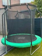 Trampoline Ø 200cm. Inclusief Veiligheidsnet en Berg Ladder, Ophalen, Zo goed als nieuw