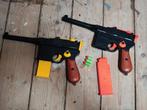 (Nerf) Mauser C96 pistooltjes, Ophalen of Verzenden, Zo goed als nieuw