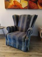 Mooie oorstoel, Huis en Inrichting, Fauteuils, Ophalen, Gebruikt, 75 tot 100 cm, Stof