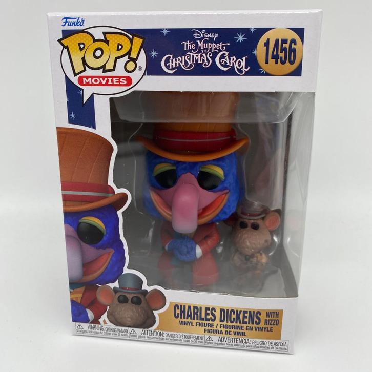 Funko Pop! The Muppets: Charles Dickens with Rizzo #1456, Verzamelen, Poppetjes en Figuurtjes, Nieuw, Ophalen of Verzenden