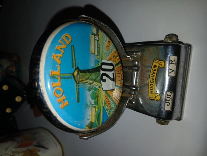 Vintage bureau kalender uit Hoogeveen, Verzamelen, Retro, Overige typen, Ophalen of Verzenden