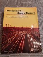 Management control systems, Boeken, Ophalen of Verzenden, Zo goed als nieuw, Management