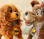 Zeldzame oude SCHUCO Disney figuren Lady & Vagebond, Ophalen of Verzenden