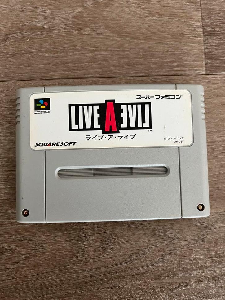 Live A Live - Super Famicom (Japan), Spelcomputers en Games, Games | Nintendo Super NES, Niet werkend, Role Playing Game (Rpg)