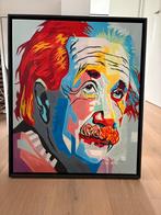 Einstein Portret Schilderij, Antiek en Kunst, Ophalen of Verzenden