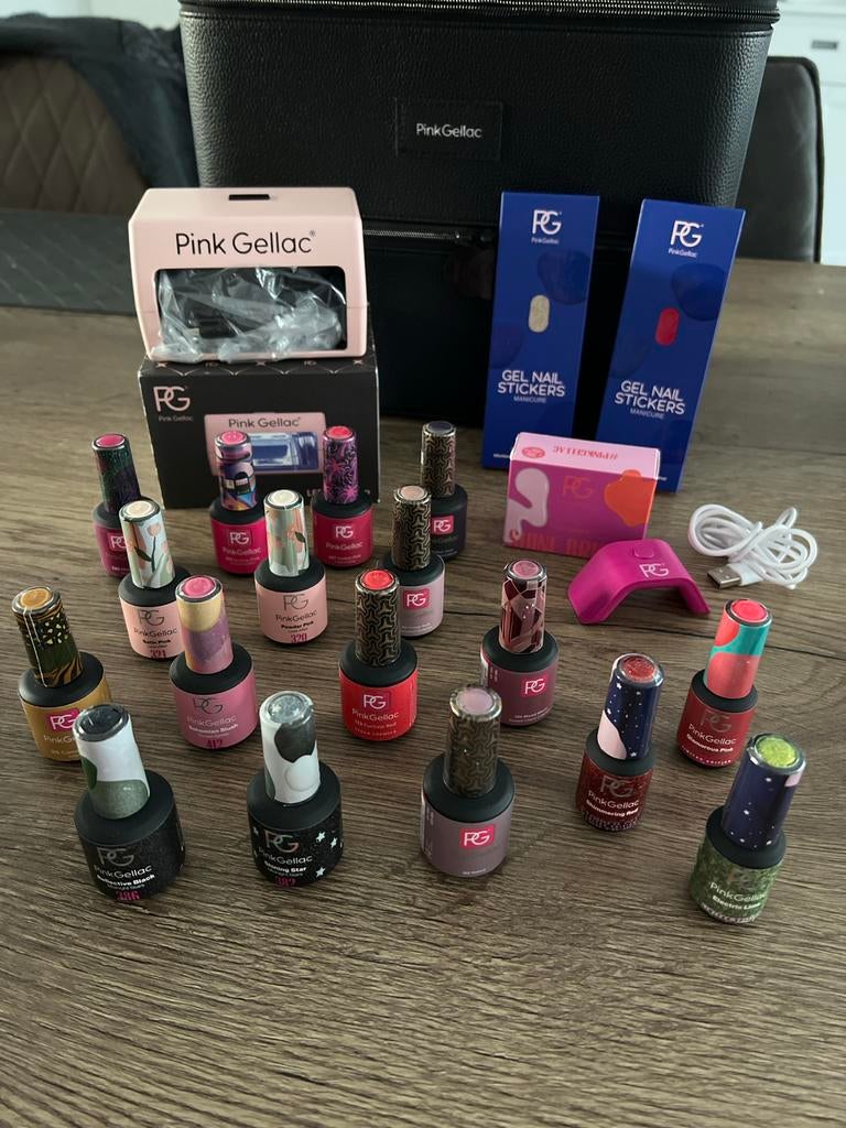 Pink Gellac Diversen, Ophalen, Overige kleuren, Zo goed als nieuw, Handen en Nagels
