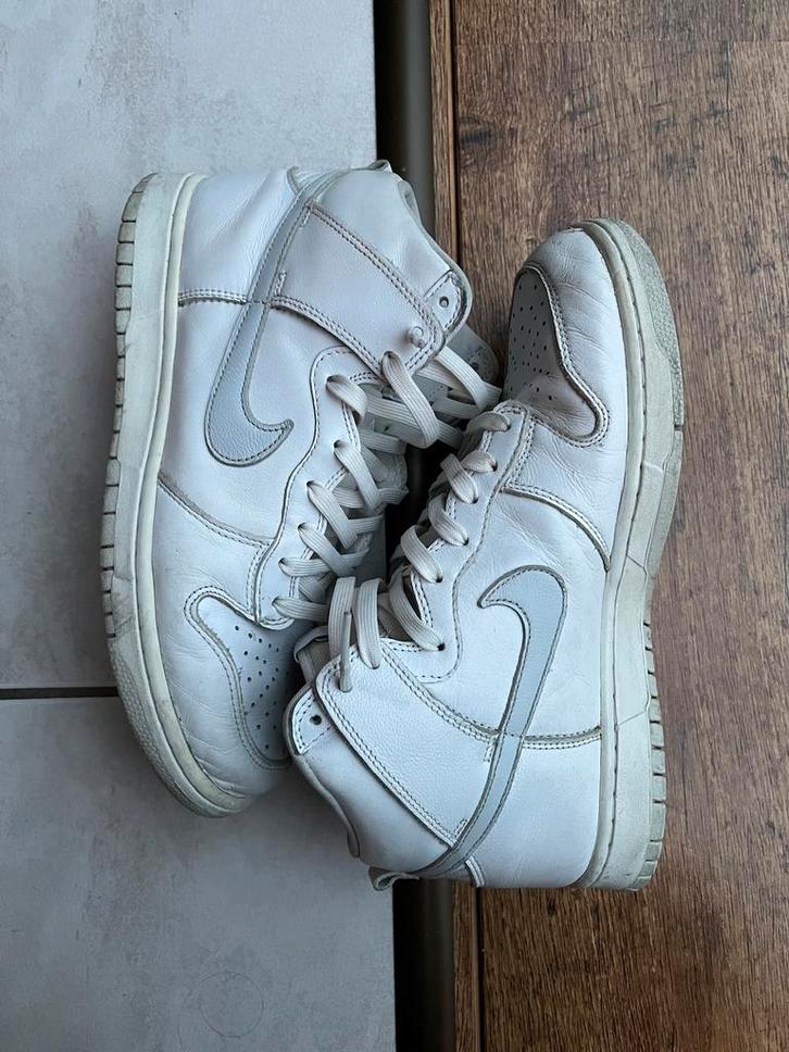 Nike Dunk High SP Pure Platinum 43 Schoenen, Kleding | Heren, Schoenen, Gedragen, Sneakers of Gympen, Wit, Ophalen of Verzenden