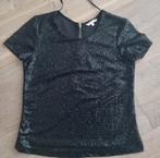zwart pailletten t-shirt mt L, 'Nieuw'', Maat 38/40 (M), Zwart, Nieuw, Ophalen of Verzenden
