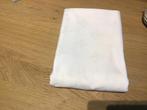 Wit damast taffelkleed, Huis en Inrichting, Tafelkleden, Ophalen of Verzenden, Zo goed als nieuw, Rechthoek
