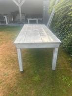 Whitewash tuintafel 250x100, Ophalen of Verzenden, Zo goed als nieuw, Rechthoekig, Hout