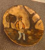 Ruscha west germany wandbord, Ophalen