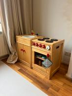Leuk houten vintage speelkeukentje, Ophalen, Gebruikt, Hout, Speelkeuken
