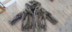 Bontjas Zara met capuchon maat L 38/40, Kleding | Dames, Jassen | Winter, Maat 38/40 (M), Bruin, Zara, Ophalen of Verzenden