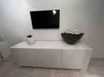 Goossens Designer Moderne Dressoir & TV kast wit hoogglans, Ophalen, Zo goed als nieuw, 25 tot 50 cm, 200 cm of meer