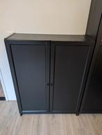 Billy Oxberg Zwartbruin Kast, Ophalen, 100 tot 150 cm, 50 tot 100 cm, Zo goed als nieuw
