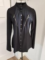blouse Jane Lushka, Ophalen of Verzenden, Zo goed als nieuw, Maat 38/40 (M), Zwart