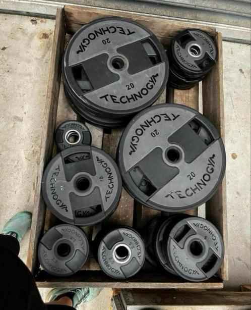 Technogym PU schijven in perfecte staat!!, Sport en Fitness, Fitnessmaterialen, Zo goed als nieuw, Overige typen, Ophalen