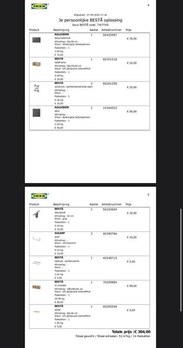 IKEA Bestå TV Meubel - afbeelding 3