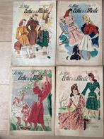 Frans modetijdschrift Le Petit Echo de la Mode jaren 50  40, Ophalen of Verzenden, 1940 tot 1960, Knipsel(s)