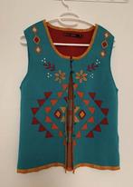 Gudrun sjoden eco-katoenen vest/bodywarmer turquoise S, Kleding | Dames, Zo goed als nieuw, Maat 36 (S), Gudrun Sjoden, Verzenden