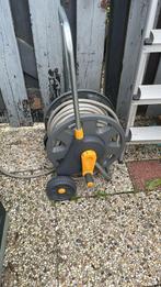 Tuinslang met haspel, Ophalen, Gebruikt, Tuinslanghaspel