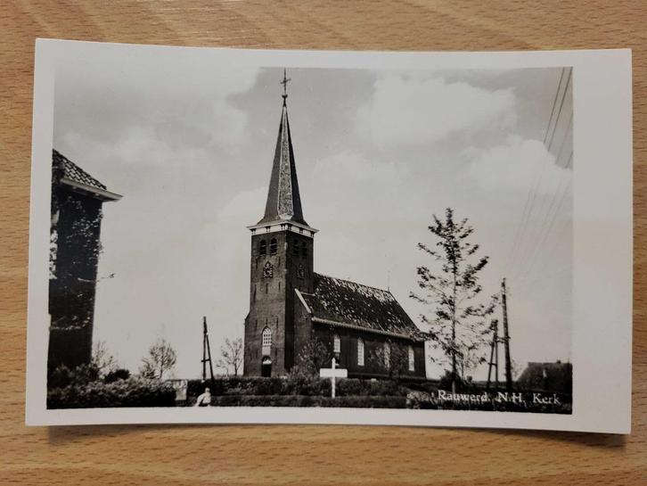 ansicht RAUWERD kerk orgel (3x), Verzamelen, Ansichtkaarten | Nederland, Friesland, Ophalen of Verzenden