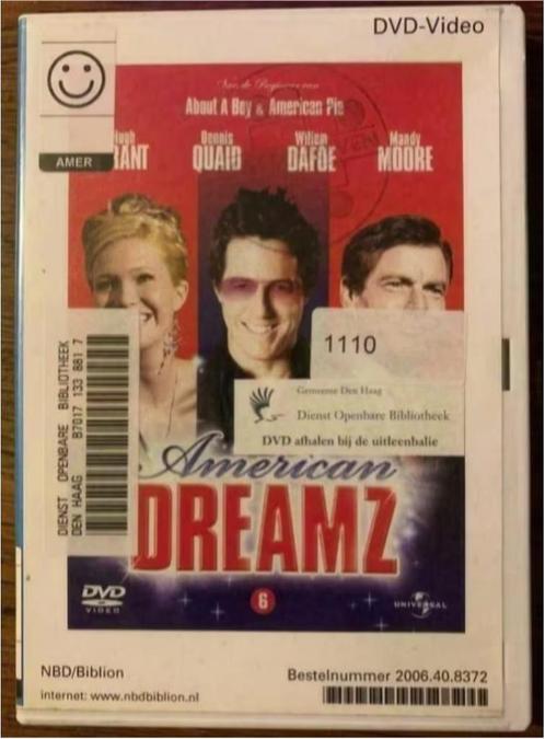 DVD American Dreamz; Hugh Grant, Dennis Quaid, Willem Dafoe, Cd's en Dvd's, Dvd's | Komedie, Zo goed als nieuw, Vanaf 6 jaar, Ophalen of Verzenden