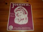 Josientje - bob scholte / j. Opendorp, Zang, Gebruikt, Ophalen of Verzenden, Artiest of Componist