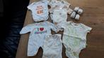 Romperpakket met pyjama en sokjes 50-56, Ophalen, Nacht- of Onderkleding, Jongetje of Meisje, Zo goed als nieuw